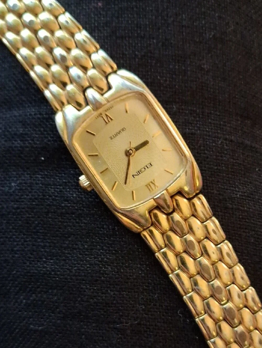 Elgin Gold-Tone Women's Stainless Steel Watch